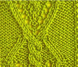 Яркие узоры для вязания
